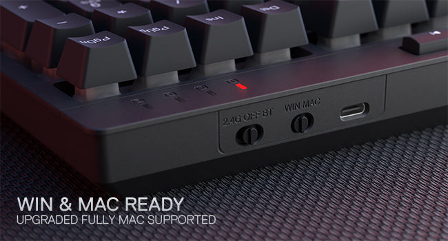 Redragon S142 Wireless Gaming Keyboard & Mouse Combo, 98 Keys K515 PRO Wireless RGB Membrane Keyboard