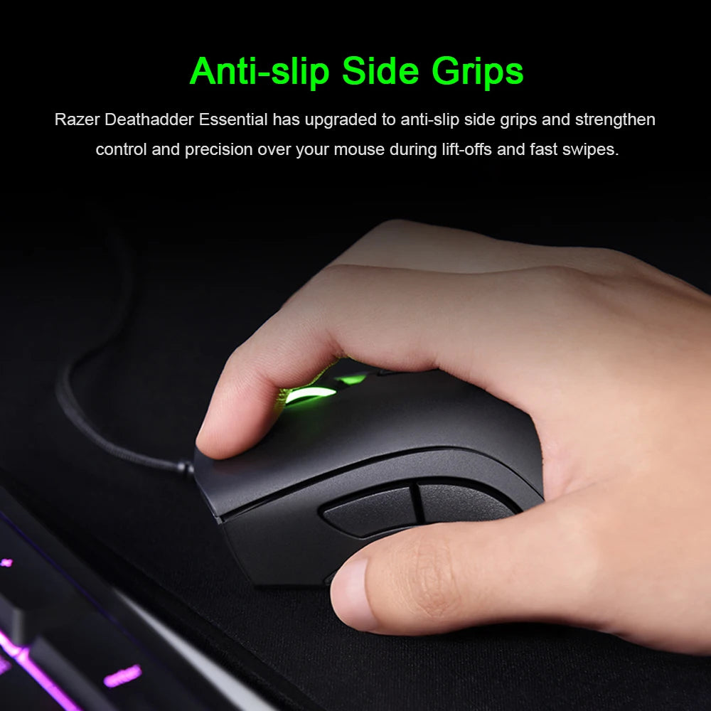 Original Razer Series Wired Mouse And DeathAdder V3 Pro Wireless Gaming Mouse 63g Ultra Lightweight 30K DPI Optical Sensor Mice