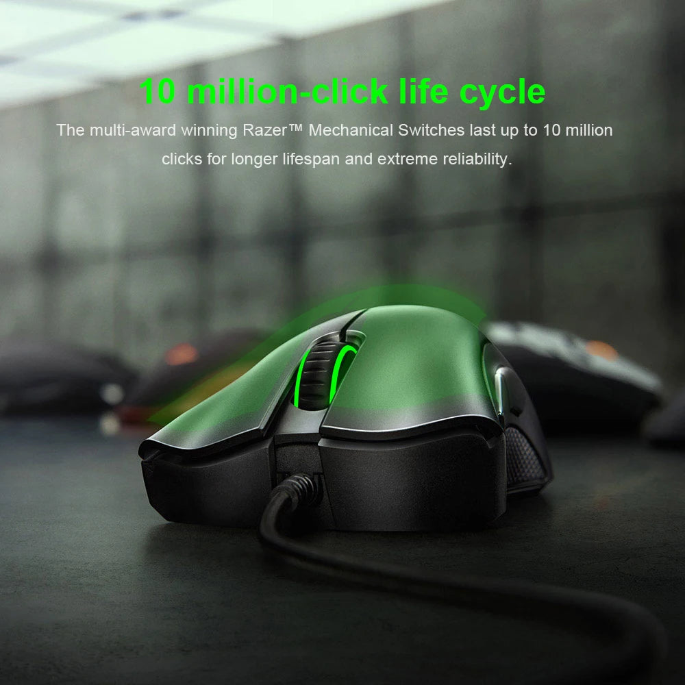 Original Razer Series Wired Mouse And DeathAdder V3 Pro Wireless Gaming Mouse 63g Ultra Lightweight 30K DPI Optical Sensor Mice