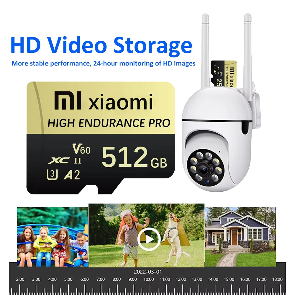 Xiaomi Real Capacity SD Memory Card 2TB 1TB Ultra Micro Tarjeta SD 128GB Micro TF SD Card 512GB 256GB For Lenovo Nintendo Switch