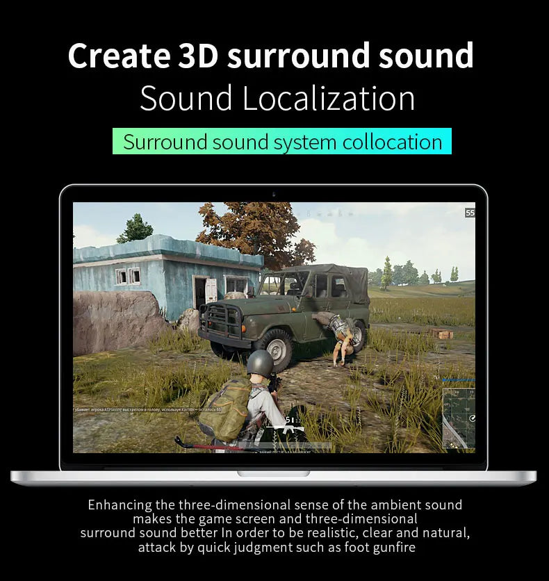 G7 Gaming Headset With Noise-cancelling Microphone Surround Sound 3.5mm Wired LED Gaming Headset For Gamers