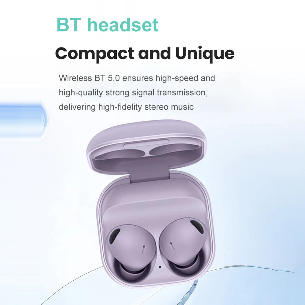 R510 For Galaxy Buds2 Pro Earbuds Wireless Earphone Touch Control TWS Headset Sport Bluetooth Gaming Earphones with Charging Box