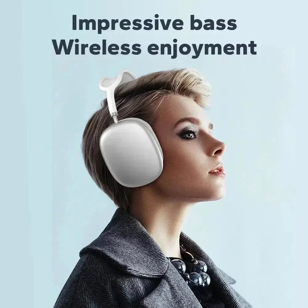 EAEY 2025 New Generation Wireless Bluetooth Headphones: Mic, Stereo Sound, Great for Sports and Gaming on Mobile Phones