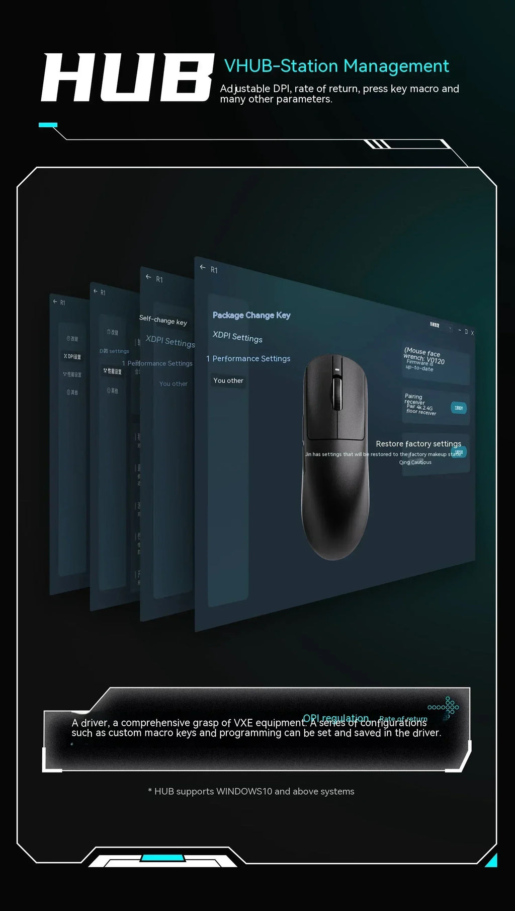 New VXE Dragonfly R1 Pro Sensor Wireless Mouse Nordic Paw3395 52840 2khz Smart Speed X Low Delay Office Gamer Pc Gaming Mouse