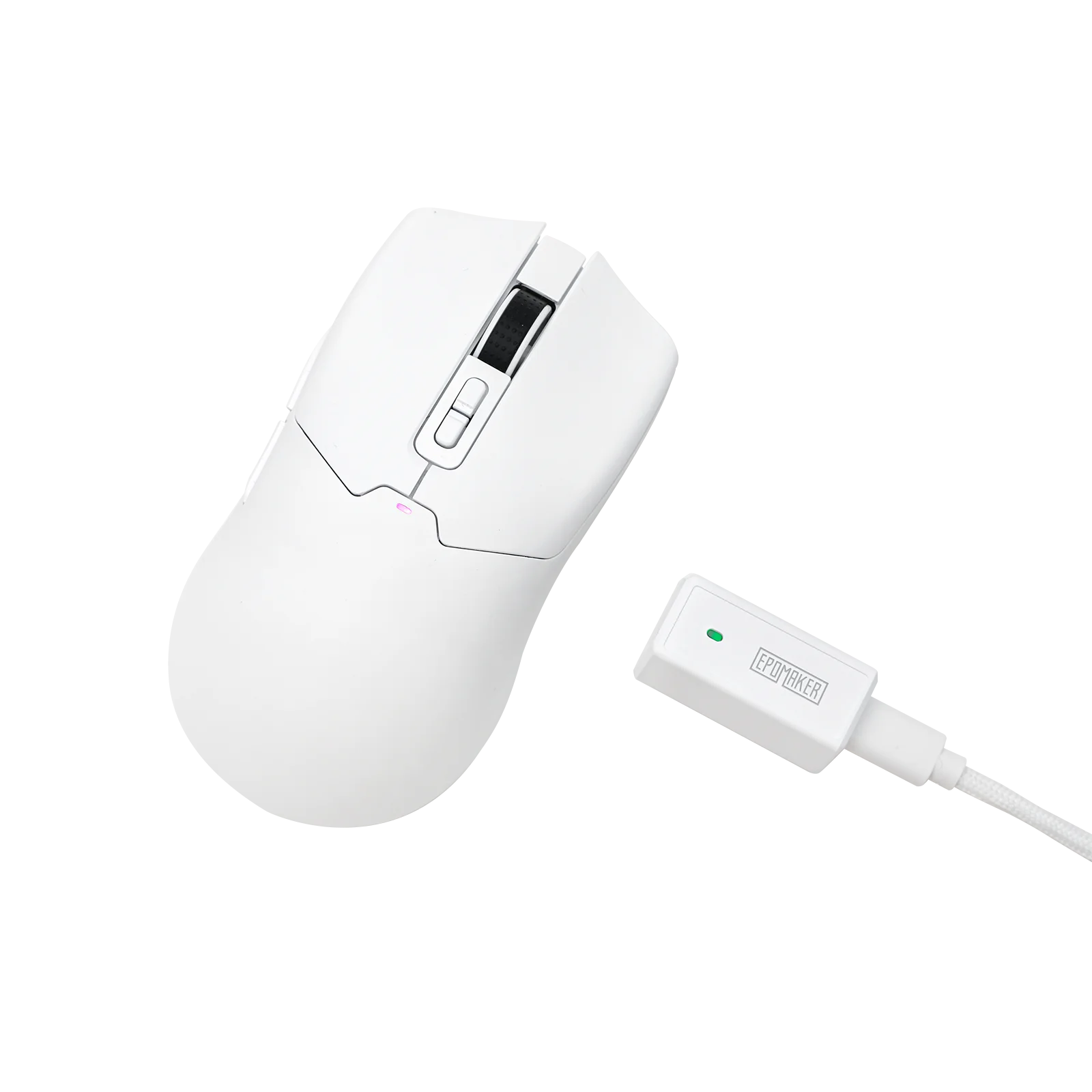 EPOMAKER Click Gaming Mouse Wireless 2.4Ghz/Bluetooth/Type-C 800 to 42000 DPI Adjustable 8K Polling Rate for PC/Mac/Linux