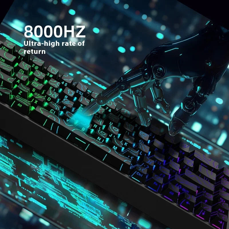 IROK Carotmas Mercury68 Magnetic Switch Mechanical Keyboards 8K 68keys RT0.004mm Low Delay Custom Wired Gaming Keyboard PC Gifts