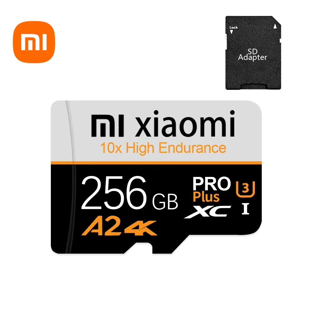 Xiaomi 2TB 1TB Micro Memory Card Class10 A2 Micro TF SD Card 128GB 512GB Cartao De Memoria SD Card For Camera Nintendo Switch PC