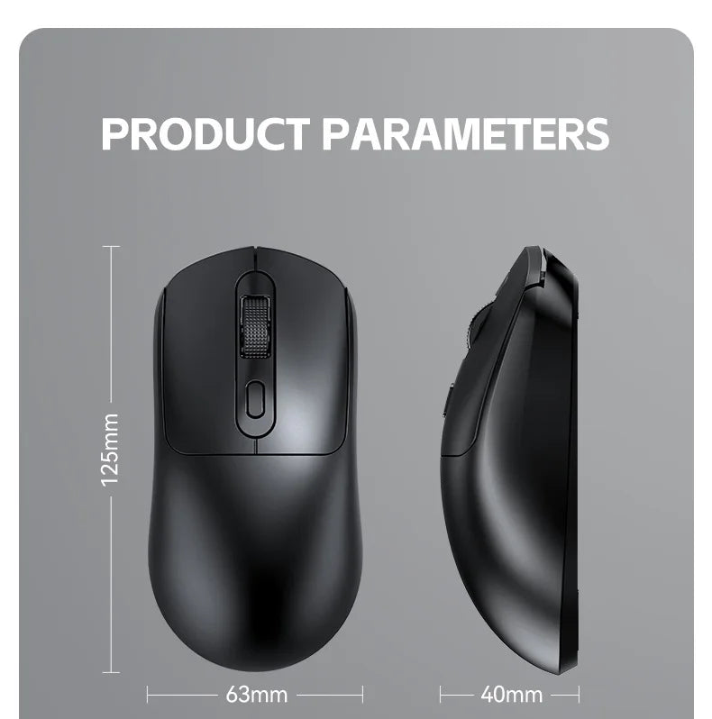 Warvank X8 Wireless Gaming Mouse 500 mAh TYPE-C Rechargeable Office Mouse Suitable for Laptop Desktop Computers