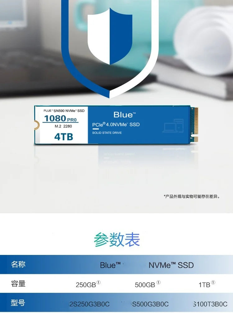 M.2 990 pro 4TB 2TB 1TB 2280  Hard drive disk NVME 2.5 inch ssd TLC 560MB/s internal Solid State Drives for laptop and desktop