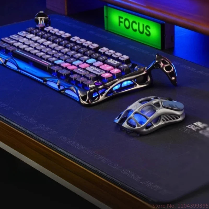 Gravastar M1 Gamer Mouse Magnesium Alloy Wireless Bluetooth Mouse Gravastar M2 With 4k Receiver Rgb Low Latency Gaming Mice Gift