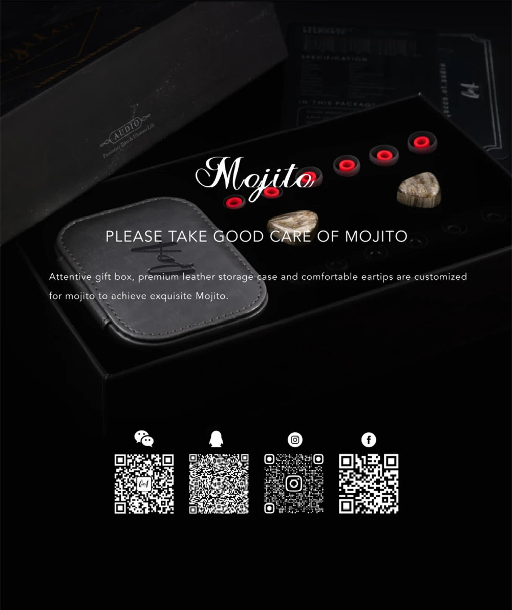 QoA Mojito 2 In Ear Earphones 2 Sonion BA+4 Knowles 6BA Driver Monitor HiFi Music 0.78 2pin Cable Headset Kinera IEMs Headphone
