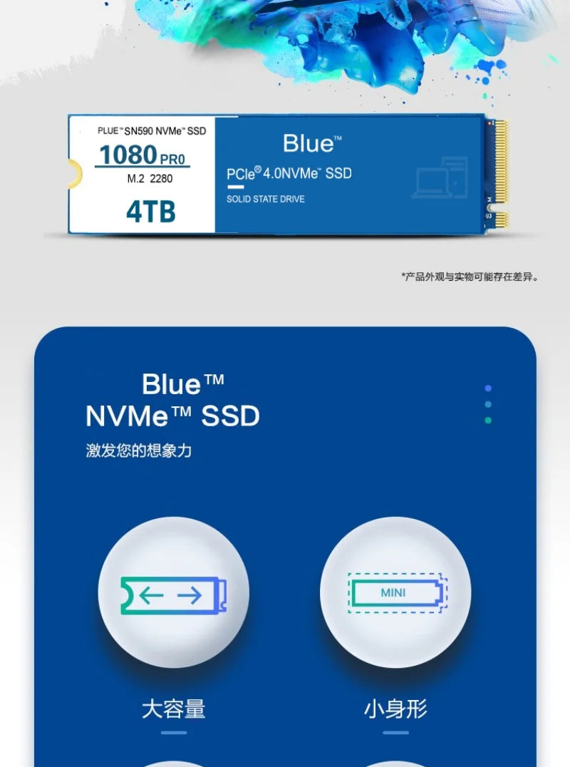 M.2 990 pro 4TB 2TB 1TB 2280  Hard drive disk NVME 2.5 inch ssd TLC 560MB/s internal Solid State Drives for laptop and desktop