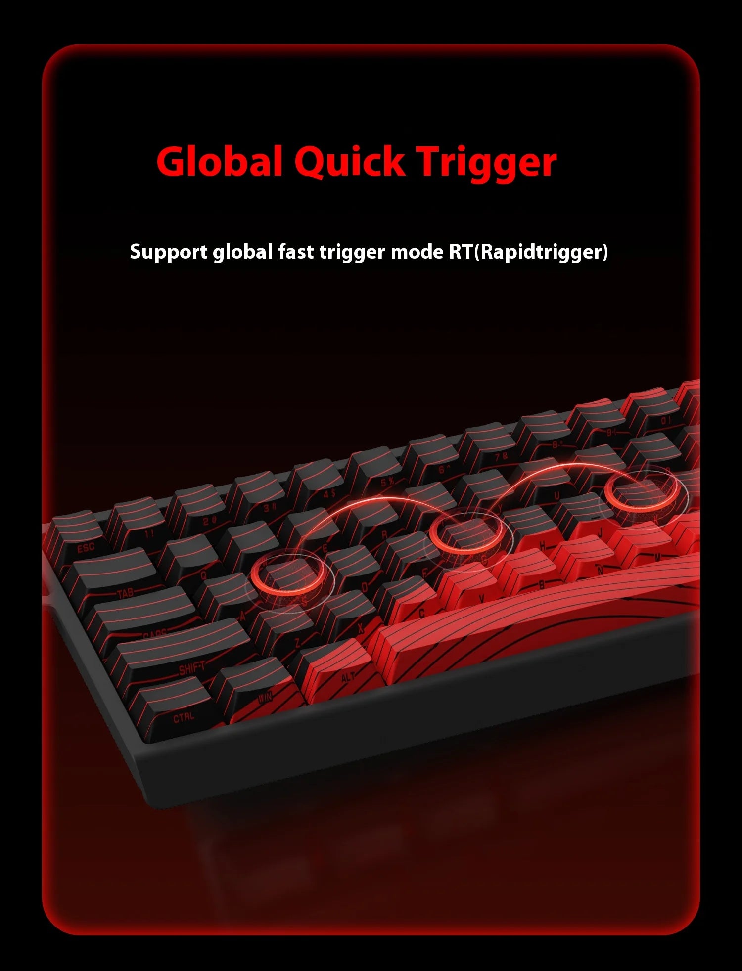 FGG Madcatz MAD60/68 HE Mad 60he 8K Mechanical Keyboard Magnetic Switch Madlions Mad 68he Wired Gaming Keyboards Gamer Custom