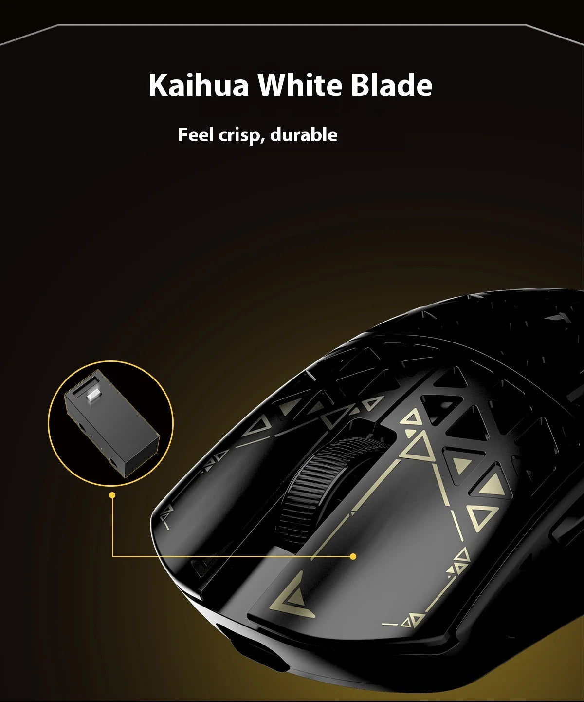 IPI Float Mouse Tri Mode Wireless Mouse PAW3395 8000Hz Polling Rate Custom Hollow Out Carbon Fibre Gaming Mice PC Accessories