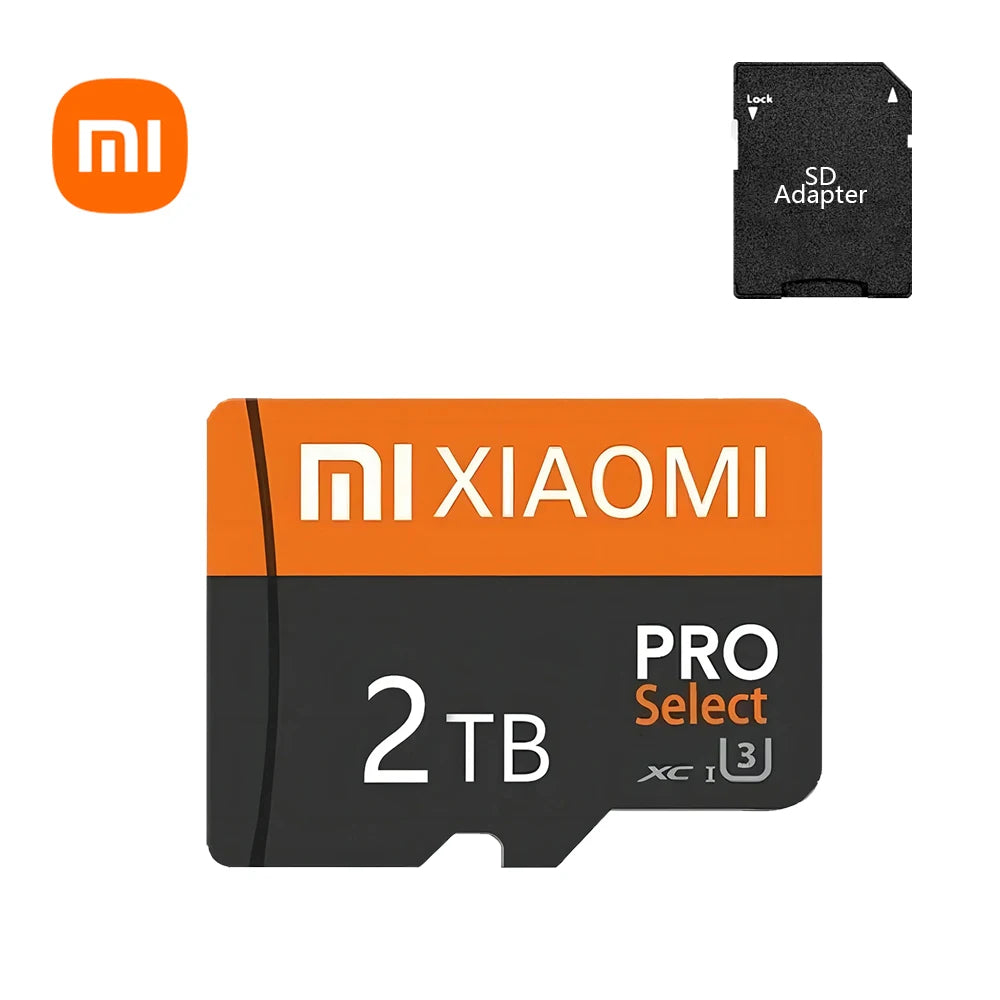 Xiaomi 2TB 1TB Micro Memory Card Class10 A2 Micro TF SD Card 128GB 512GB Cartao De Memoria SD Card For Camera Nintendo Switch PC