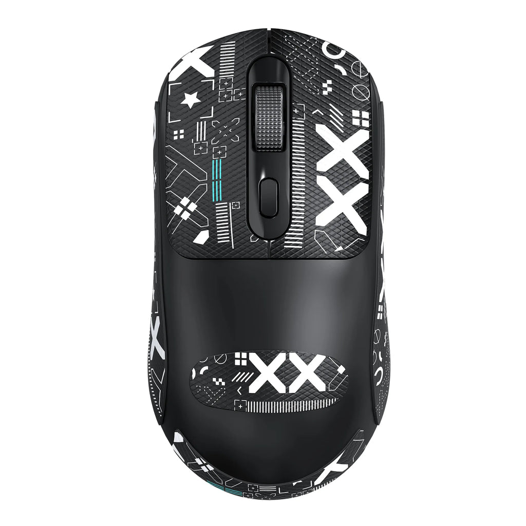 X8 Lightweight Wireless Gaming Mouse with 3 Mode 2.4G USB-C Wired BT 26K DPI PAW3395 Optical Sensor for PC/Laptop/Win/Mac
