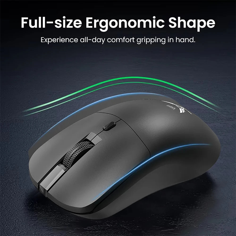 2.4G Wireless Mouse Gaming Mouse 3 Levels 1600 DPI Optical Office Mouse Ergonomic Mouse Mice for PC Computer Laptop Macbook