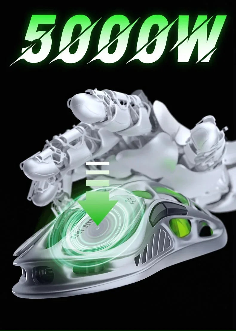 GravaStar M1 M2 Wireless Magnesium Alloy Gaming mouse PAW3395 4K 26000DPI bluetooth 2.4G wired Hollow design Gamer Mouse Gifts
