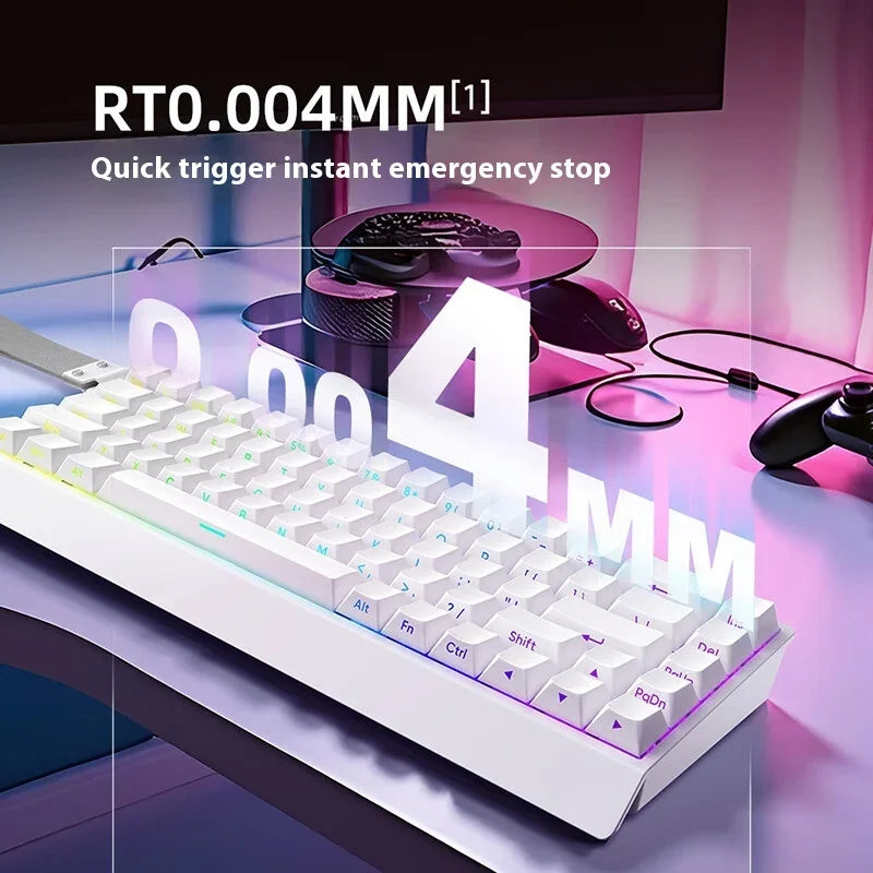 IROK Carotmas Mercury68 Magnetic Switch Mechanical Keyboards 8K 68keys RT0.004mm Low Delay Custom Wired Gaming Keyboard PC Gifts