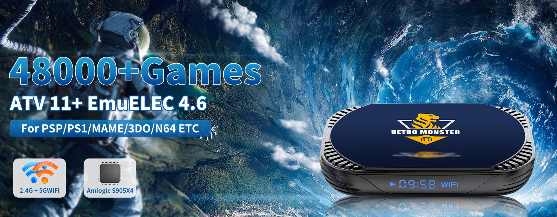Batocera.Linux 35 2TB Gaming HDD Portable Game Hard Drive with 52000+ Games for PS3/PS2/Wii/WiiU/N64/MAME/SS for PC/Laptop/Mac