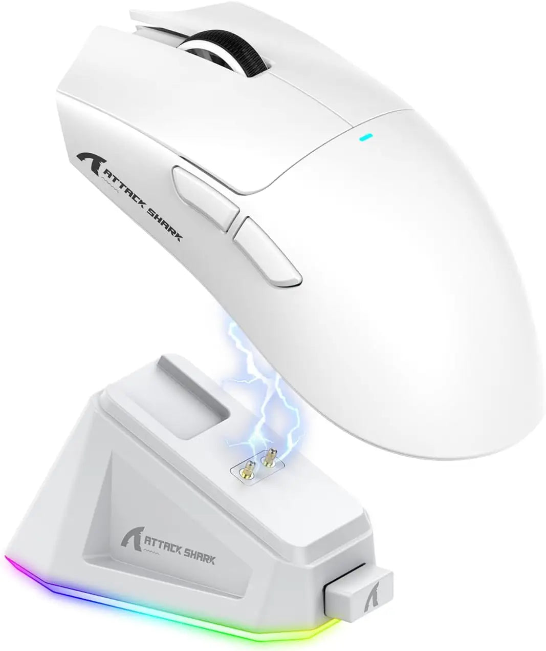 MAMBASNAKE x ATTACK SHARK X11 Gaming Mouse with Magnetic Charging Dock, PixArt PAW3311 Gaming Sensor