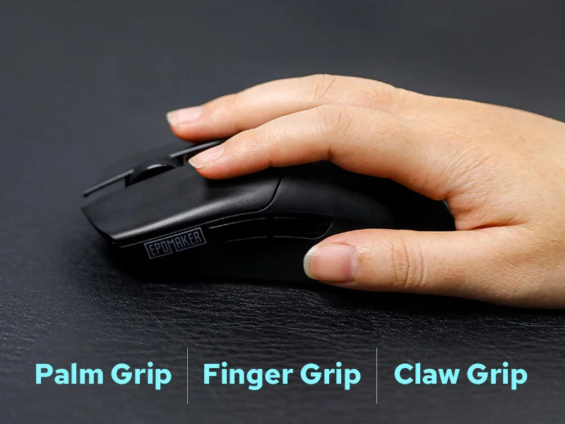 EPOMAKER Click Gaming Mouse Wireless 2.4Ghz/Bluetooth/Type-C 800 to 42000 DPI Adjustable 8K Polling Rate for PC/Mac/Linux