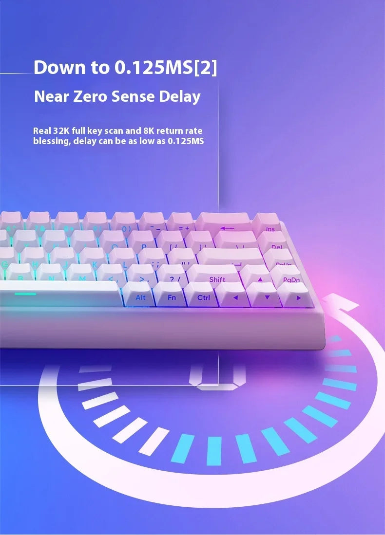 IROK Carotmas Mercury68 Magnetic Switch Mechanical Keyboards 8K 68keys RT0.004mm Low Delay Custom Wired Gaming Keyboard PC Gifts
