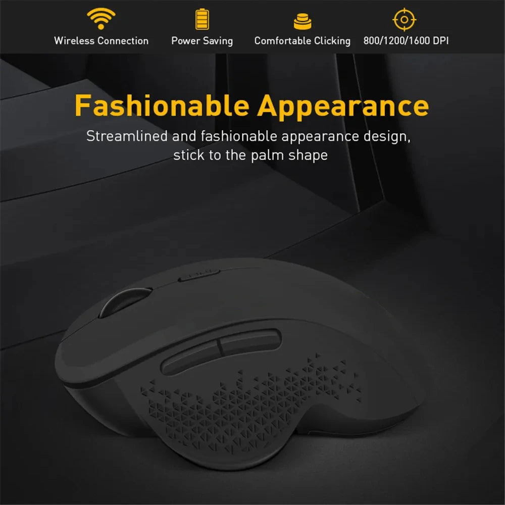 Wireless Mouse Rechargeable Bluetooth Mouse 4000DPI Silent Mice 2.4G USB Gaming Receiver for Mackbook PC Laptop Accessories