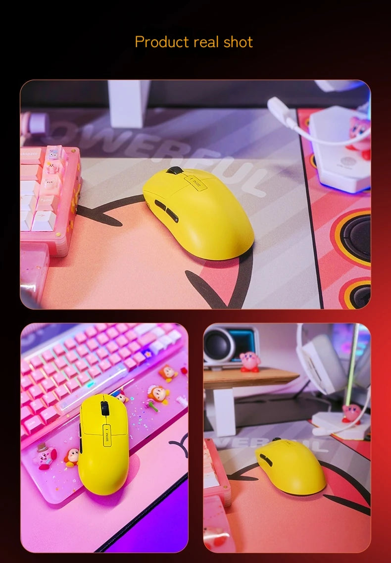 Incott G23 Pro Mouse Hot Plug Micro Motion Electronic Gaming Games Three Mode 8k Wireless Bluetooth Paw3395 Office Mouse Gifts