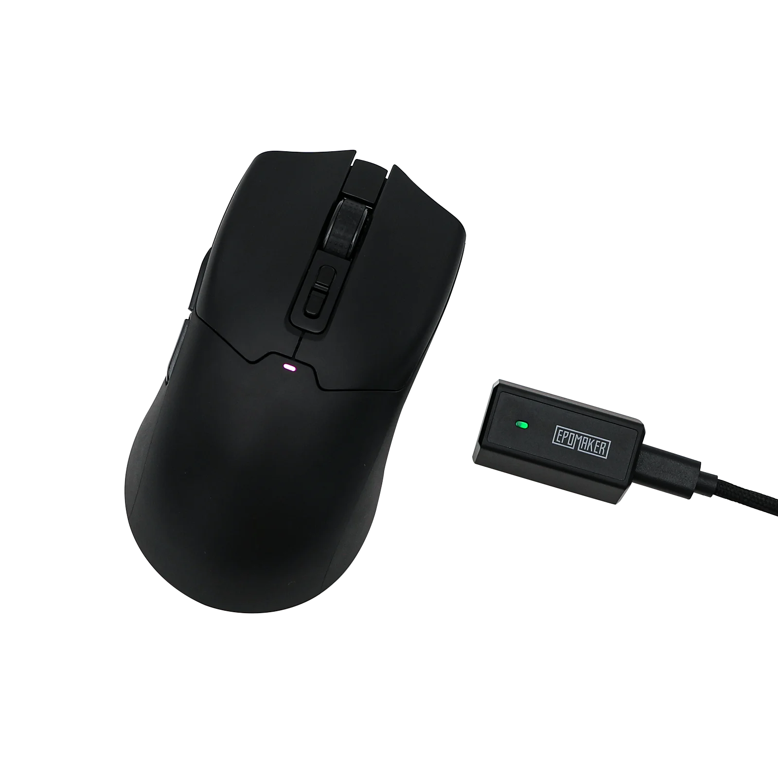 EPOMAKER Click Gaming Mouse Wireless 2.4Ghz/Bluetooth/Type-C 800 to 42000 DPI Adjustable 8K Polling Rate for PC/Mac/Linux
