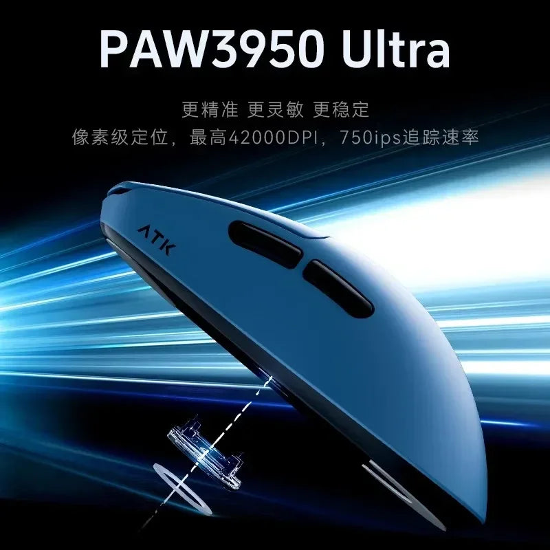 Atk Blazing Sky F1 Leviathan Mouse Wireless Accessories Laptop Mouse 8K Lightweight Office Gaming Mouse Customizable