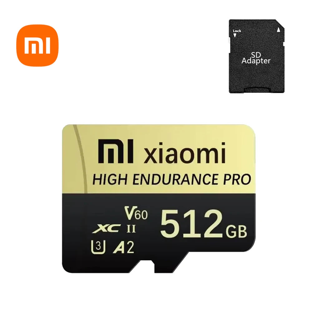 Xiaomi Real Capacity SD Memory Card 2TB 1TB Ultra Micro Tarjeta SD 128GB Micro TF SD Card 512GB 256GB For Lenovo Nintendo Switch