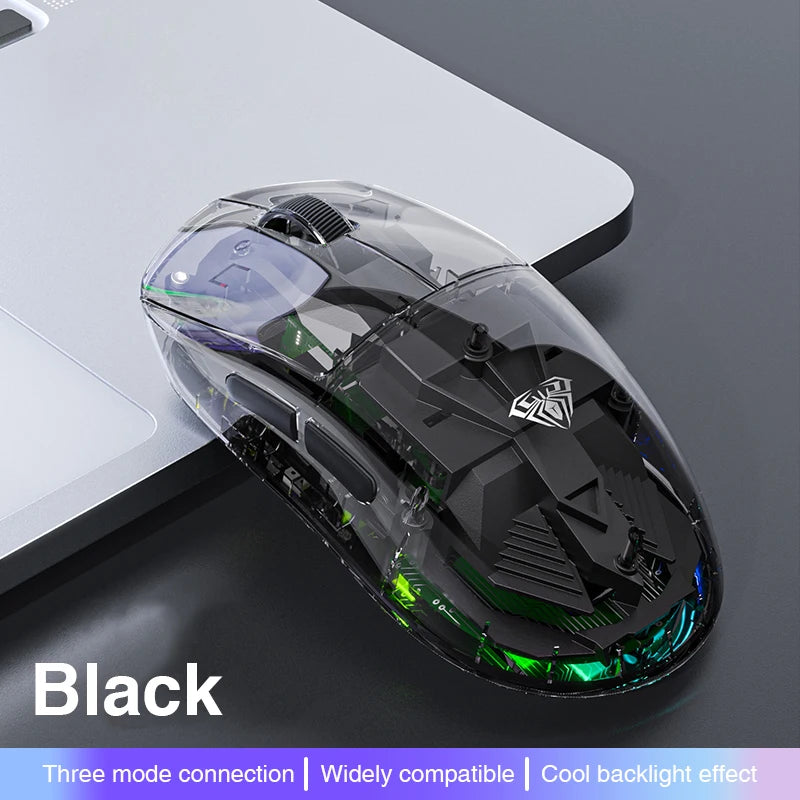 AULA SC660 Wireless Mouse Bluetooth Gaming Mouse 10000DPI Optical Sensor Macro Programmable Ergonomic Mice For Laptop PC Gamer