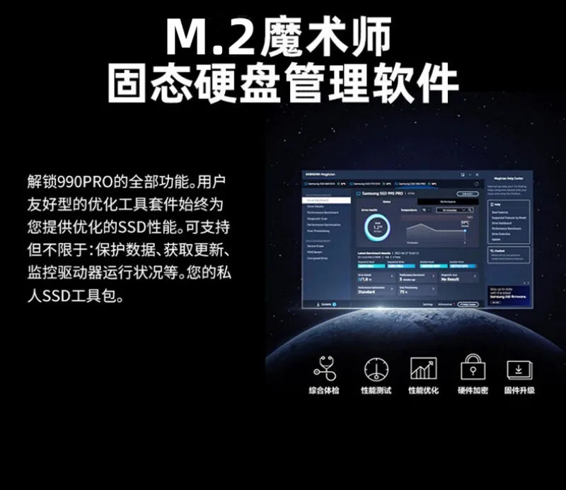M.2 990 pro 4TB 2TB 1TB 2280  Hard drive disk NVME 2.5 inch ssd TLC 560MB/s internal Solid State Drives for laptop and desktop