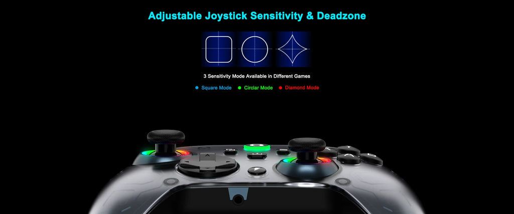 QRD FERROX M5 2.4Ghz Wireless Controller For for Xbox Series X Xbox Series S Xbox One  Steam and Windows PC with Hall Effect Joy