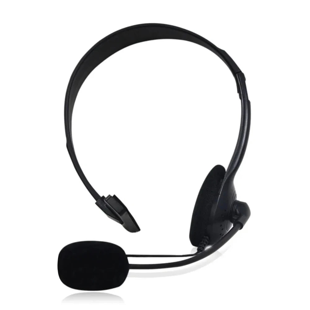 Headphones 3.5mm Wired Gaming Headset Earphones Music For PS4 Play Station 4 Game PC Chat computer With Microphone 120° Rotation