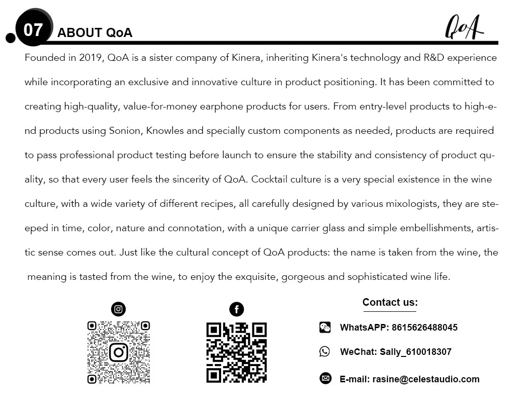 QoA Mojito 2 In Ear Earphones 2 Sonion BA+4 Knowles 6BA Driver Monitor HiFi Music 0.78 2pin Cable Headset Kinera IEMs Headphone