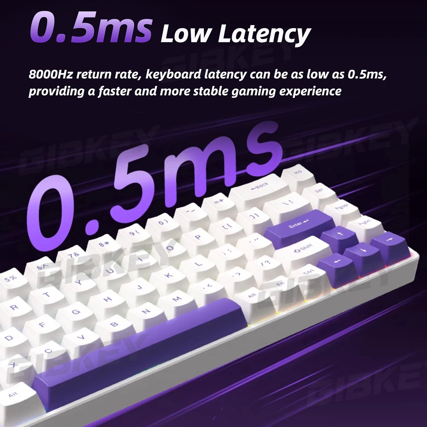Magnetic Axis Gaming Mechanical Keyboard RGB Backlight 8K Return Rate Hot Swap switch Custom Key Range E-Sport Game keyboards