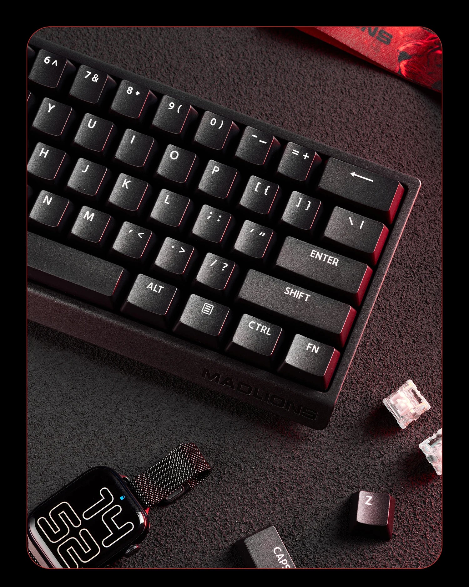 FGG Madcatz MAD60/68 HE Mad 60he 8K Mechanical Keyboard Magnetic Switch Madlions Mad 68he Wired Gaming Keyboards Gamer Custom