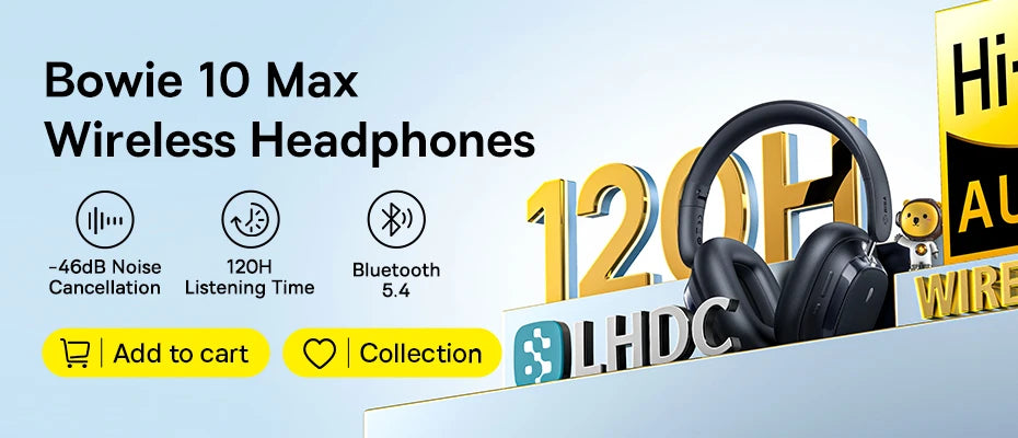 Baseus GH02 Wireless Gaming Headsets with Mic Headphones Bluetooth 5.3 40mm Driver 2.4G/Wireless/Cable RGB Overhead Headphone