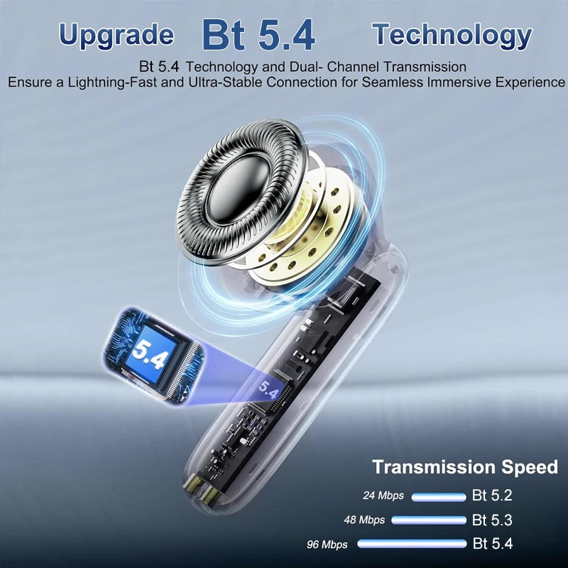 UYUXIO Real Time Translating Earphone AI Language Translator Earbuds with 144 Languages Ear Buds for Learning Travel Business