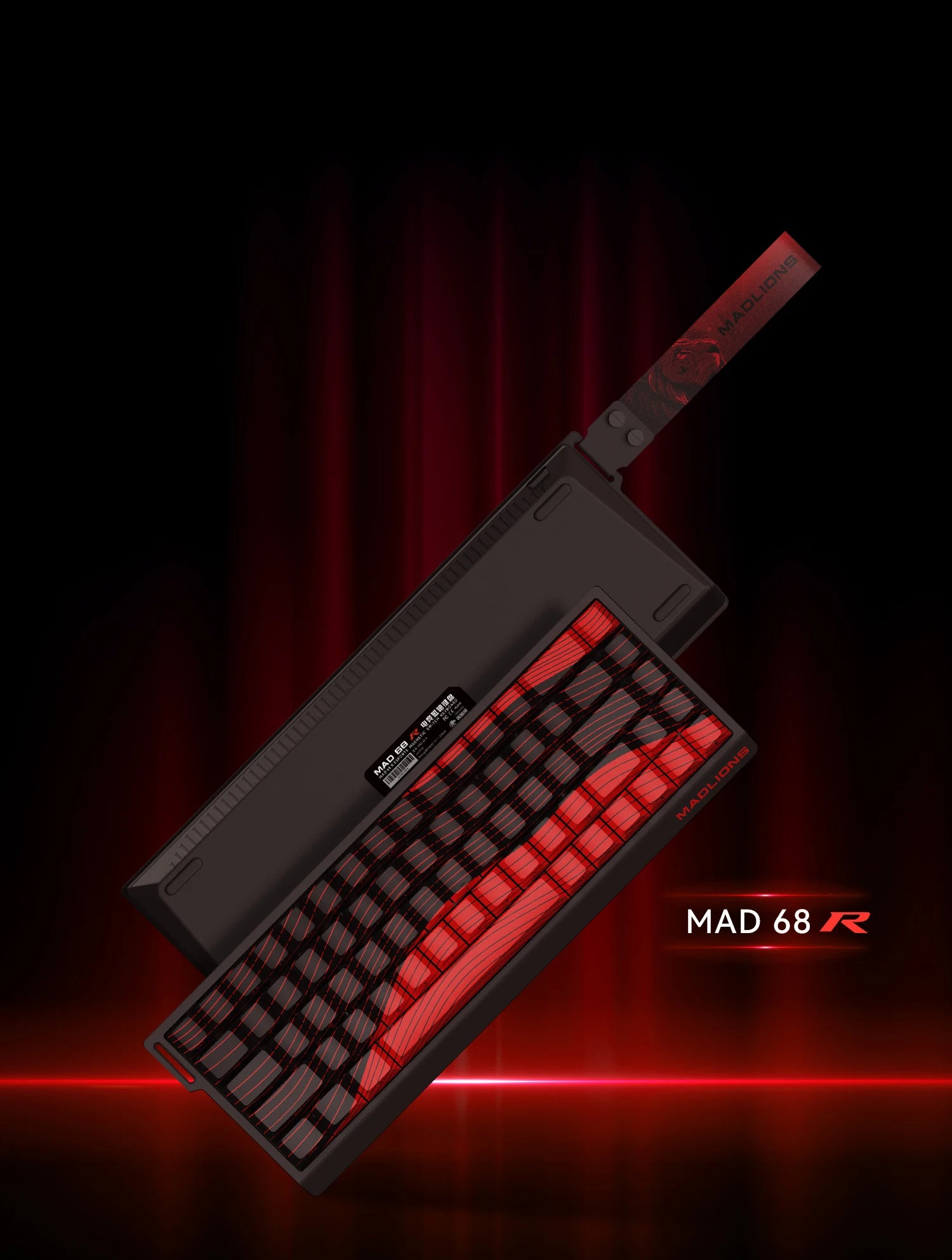 FGG Madcatz MAD60/68 HE Mad 60he 8K Mechanical Keyboard Magnetic Switch Madlions Mad 68he Wired Gaming Keyboards Gamer Custom