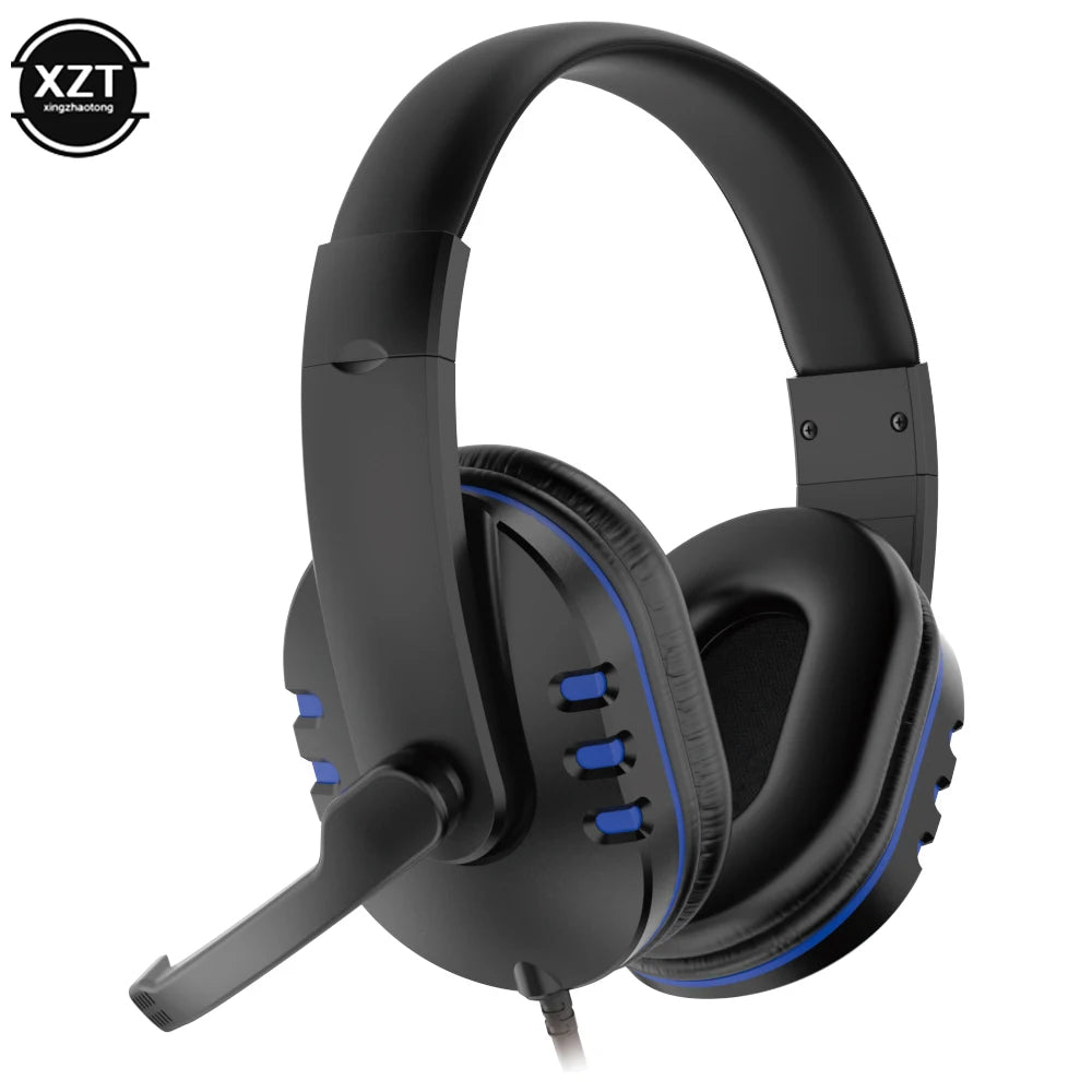 Wired gaming Headphones Gamer Headset with Microphone For PC Computer Laptop PS4 PS5 Play Station 4 5 Nintendo Switch Tablet