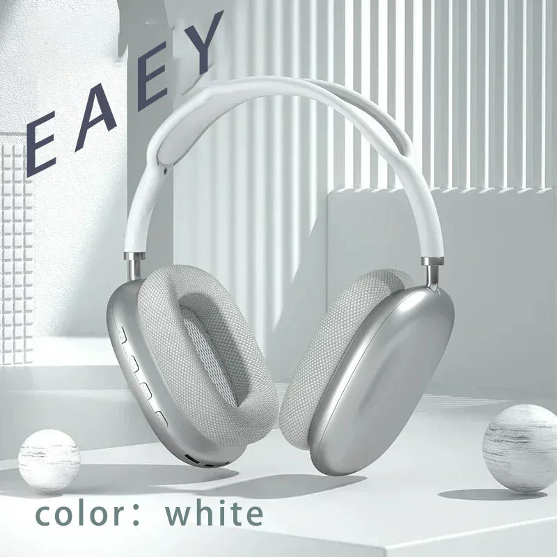 EAEY 2025 New Generation Wireless Bluetooth Headphones: Mic, Stereo Sound, Great for Sports and Gaming on Mobile Phones