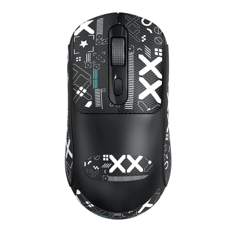 X8 Lightweight Wireless Gaming Mouse with 3 Mode 2.4G USB-C Wired BT 26K DPI PAW3395 Optical Sensor for PC/Laptop/Win/Mac