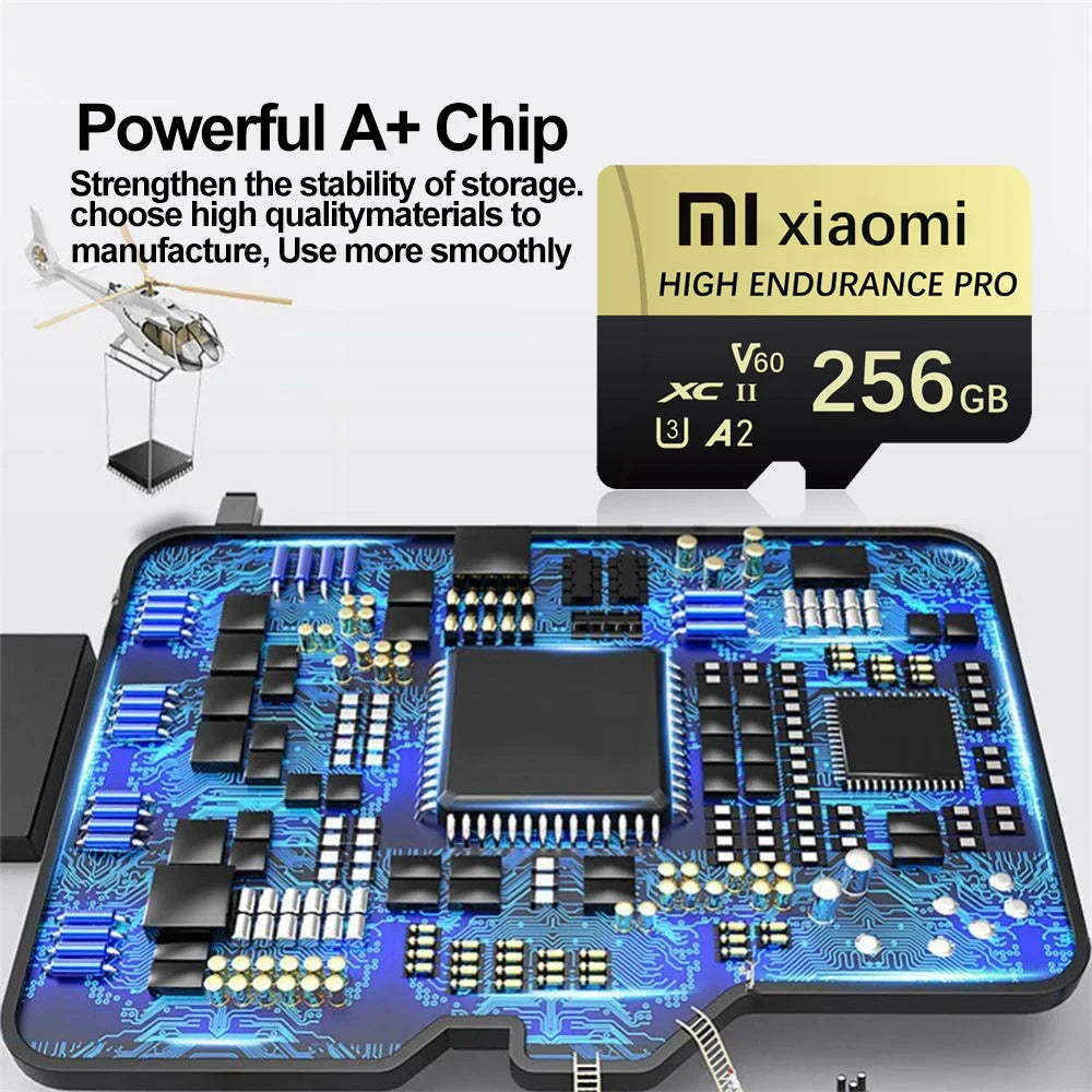 Xiaomi Real Capacity SD Memory Card 2TB 1TB Ultra Micro Tarjeta SD 128GB Micro TF SD Card 512GB 256GB For Lenovo Nintendo Switch