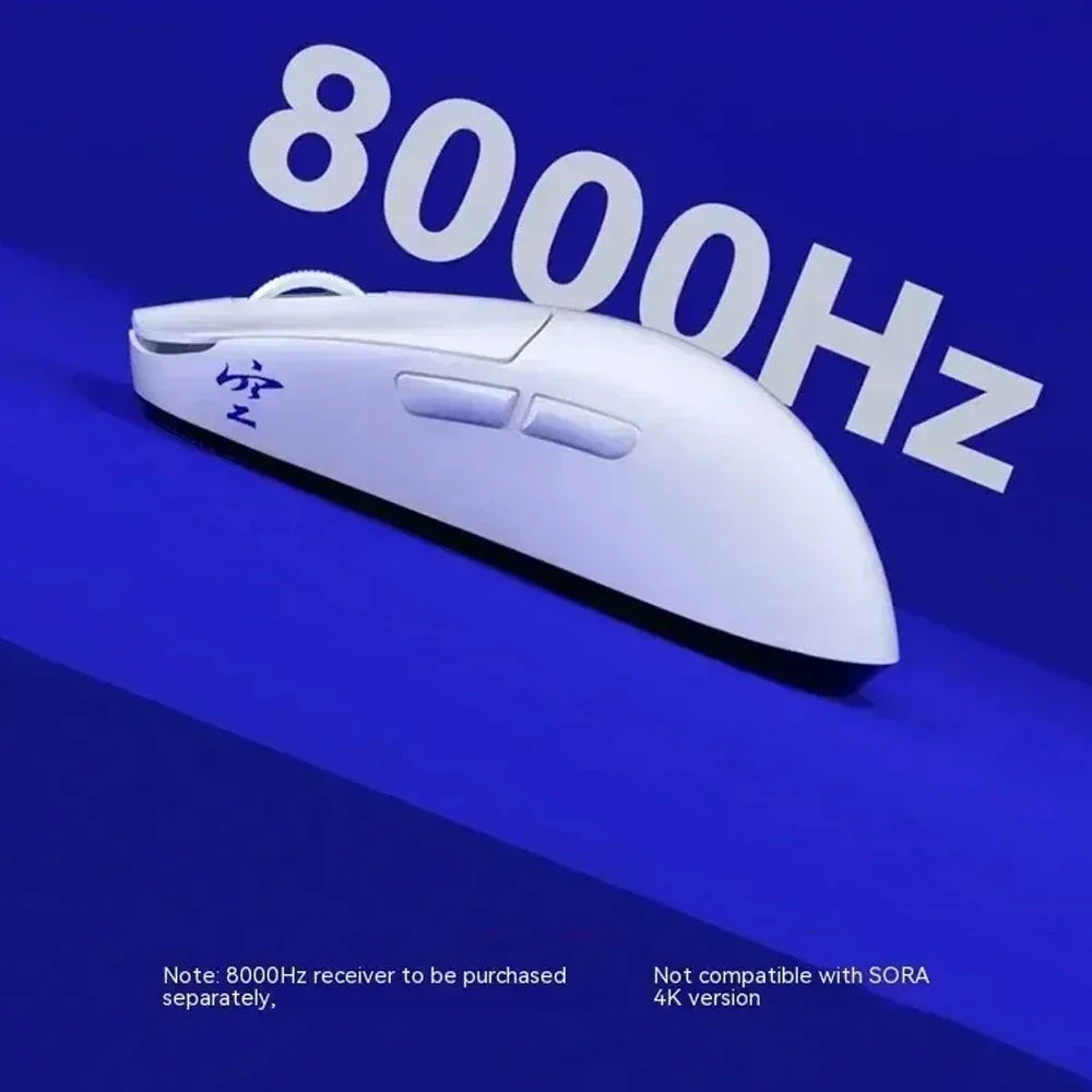 Ninjutso Sora V2 Gaming Mouse 8k Paw3395 Sensor Lightweight 2.4G Wireless USB Customized Dual Mode Mice PC E-Sports Accessories