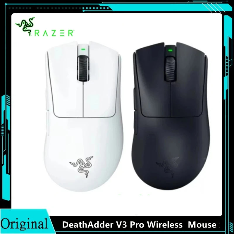 Original Razer Series Wired Mouse And DeathAdder V3 Pro Wireless Gaming Mouse 63g Ultra Lightweight 30K DPI Optical Sensor Mice