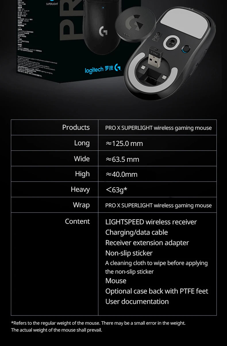 logitech g pro x superlight Gaming Mouse GPW  King II mouse logitech 100% original