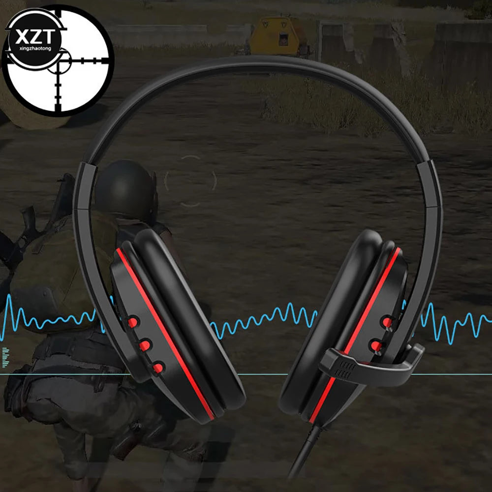 Wired gaming Headphones Gamer Headset with Microphone For PC Computer Laptop PS4 PS5 Play Station 4 5 Nintendo Switch Tablet